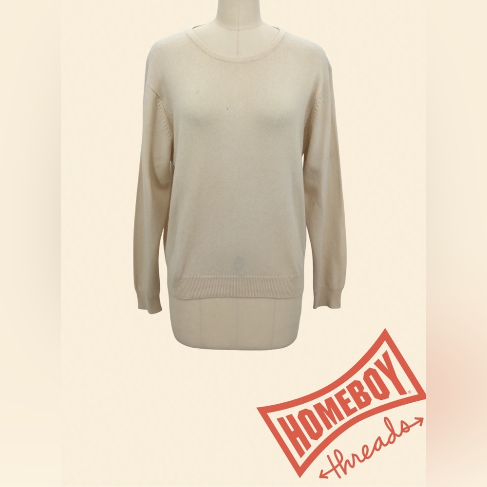 Adagio Women’s Cream Sweater Size L